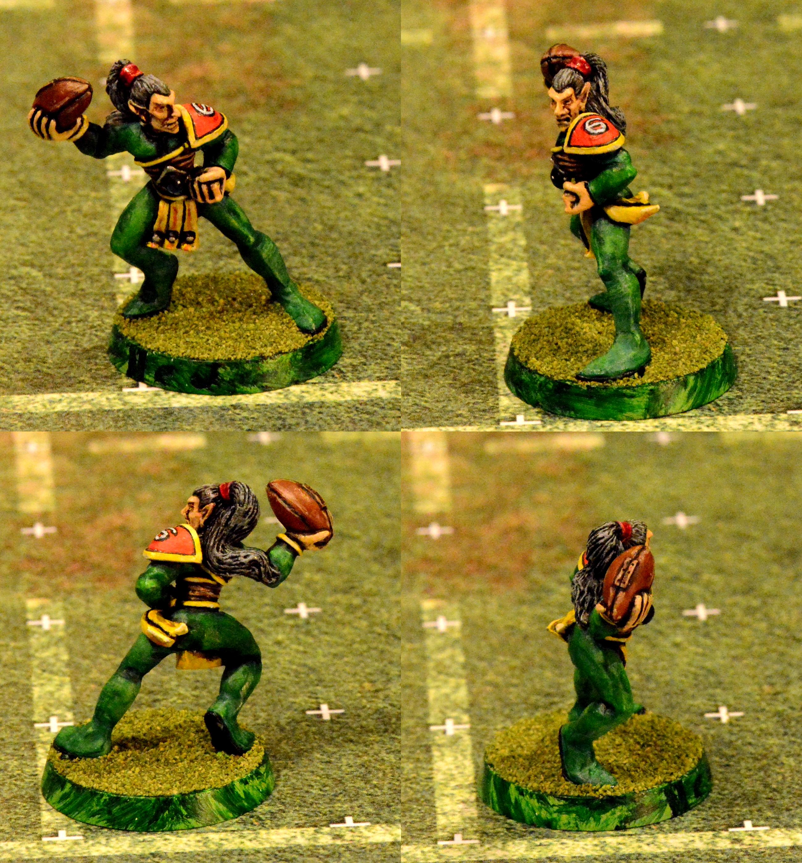 Blood Bowl, Elves, Thrower, Wood Elves Thrower Gallery DakkaDakka
